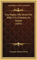 Una Pagina Alla Storia Dei Mille O La Dittatura In Salemi (1876)