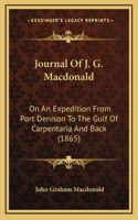 Journal Of J. G. Macdonald