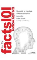 Studyguide for Essentials of Advanced Financial Accounting by Baker, Richard, ISBN 9780077863814: (English)