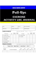 Pull-Ups Exercise Activity Log Journal
