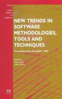 New Trends in Software Methodologies, Tools and Techniques