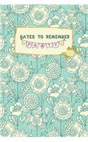 Dates to Remember