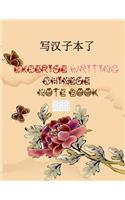 Exercise writing Chinese notebook for Chinese character and pinyin cell size and improve your vocabulary level