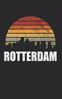 Rotterdam: Kassel & Hessen Notizbuch 6'x9' Blanko Geschenk für Retro Stadt & Souvenir