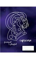 Capricorn Composition Notebook