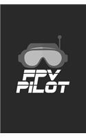 FPV Pilot: 6x9 FPV - blank with numbers paper - notebook - notes