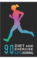 90 Days Diet and Exercise Journal