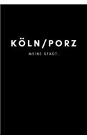 Köln/Porz: Notizbuch, Notizblock, Notebook - Punktraster, Punktiert, Dotted - DIN A5 (6x9 Zoll), 120 freie Seiten - Notizen, Termine, Ideen, Skizzen, Planer, T