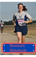 Runners Notebook / A record of your distances run and times Achieved.