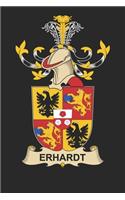 Erhardt: Erhardt Coat of Arms and Family Crest Notebook Journal (6 x 9 - 100 pages)