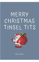 Merry Christmas Tinsel Tits