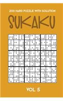 200 Hard Puzzle With Solution Sukaku Vol 5