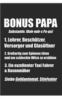 Bonus Papa Substantiv (Boh-nuhs-Pa-pah)