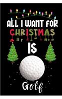 All I Want For Christmas Is Golf