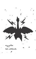 Music Journal Diary, Notebook: My Guitar Tablature Book - Blank Music Journal for Guitar Music Notes - More than 100 pages