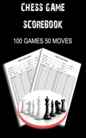 Chess Game Scorebook