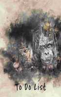 To Do List: Chimpanzee 8.5x11(4 To Do List)