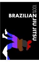 Brazilian Jiu Jitsu Notebook: Blank Lined Brazilian Jiu Jitsu Journal for Practitioner and Instructor