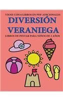 Libros de pintar para niños de 2 años (Diversión Veraniega)