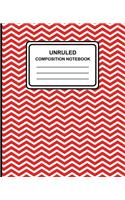 Unruled Composition Notebook