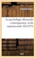 La Psychologie Allemande Contemporaine, École Expérimentale