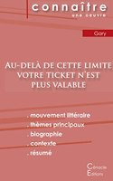 Fiche de lecture Au-delà de cette limite votre ticket n'est plus valable (Analyse littéraire de référence et résumé complet)
