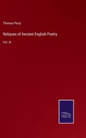 Reliques of Ancient English Poetry