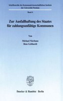 Zur Ausfallhaftung Des Staates Fur Zahlungsunfahige Kommunen