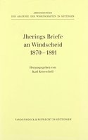 Jherings Briefe an Windscheid 1870-1891