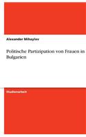 Politische Partizipation von Frauen in Bulgarien