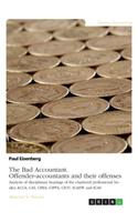 Bad Accountant. Offender-accountants and their offenses