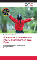 derecho a la educación intercultural bilingüe en el Perú