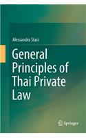 General Principles of Thai Private Law