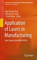 Application of Lasers in Manufacturing