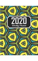 2020 Weekly Planner: 2020 13-Month Planner: December 1, 2019 to December 31, 2020: Weekly & Monthly View Planner, Organizer & Diary: Abstract