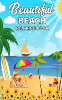 Beautiful Beach Coloring Book