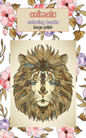 Animals Coloring Books - Large Print