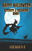 Happy Halloween Activity & Coloring Book