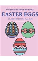 Coloring Books for 2 Year Olds (Easter Eggs)