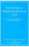 Letters of George Santayana, Book Seven, 1941-1947