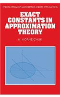 Exact Constants in Approximation Theory