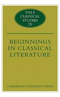 Beginnings in Classical Literature