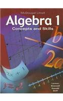 McDougal Littell High School Math: Student Edition Algebra 1 2009