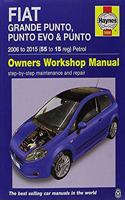 Fiat Grande Punto, Punto Evo and Punto Petrol (06 - 15) Haynes Repair Manual