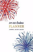 2019-2020 Academic Planner, 12 Months, July 2019 - June 2020