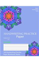 Blank handwriting book