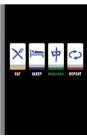 Eat Sleep Mahjong Repeat