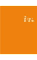 The Apricot Notebook: Unlined/Plain Notebook - Large (8.5 x 11 inches) - 110 Pages, Softcover Journal