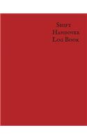 Shift Handover Logbook