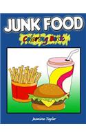 Junk Food Coloring Book